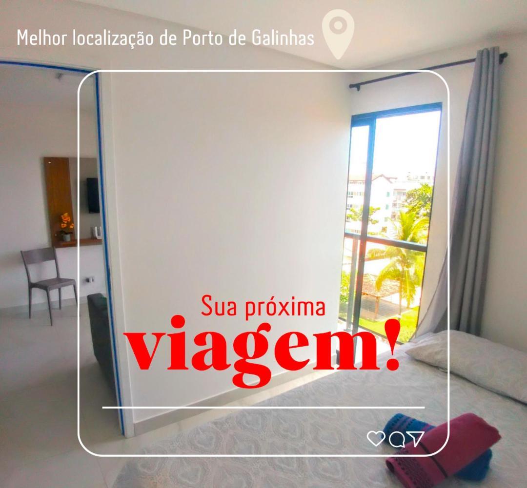 Pôrto das Galinhas Flat 306 Rua Das Piscinas Naturais - Centro De Porto מראה חיצוני תמונה